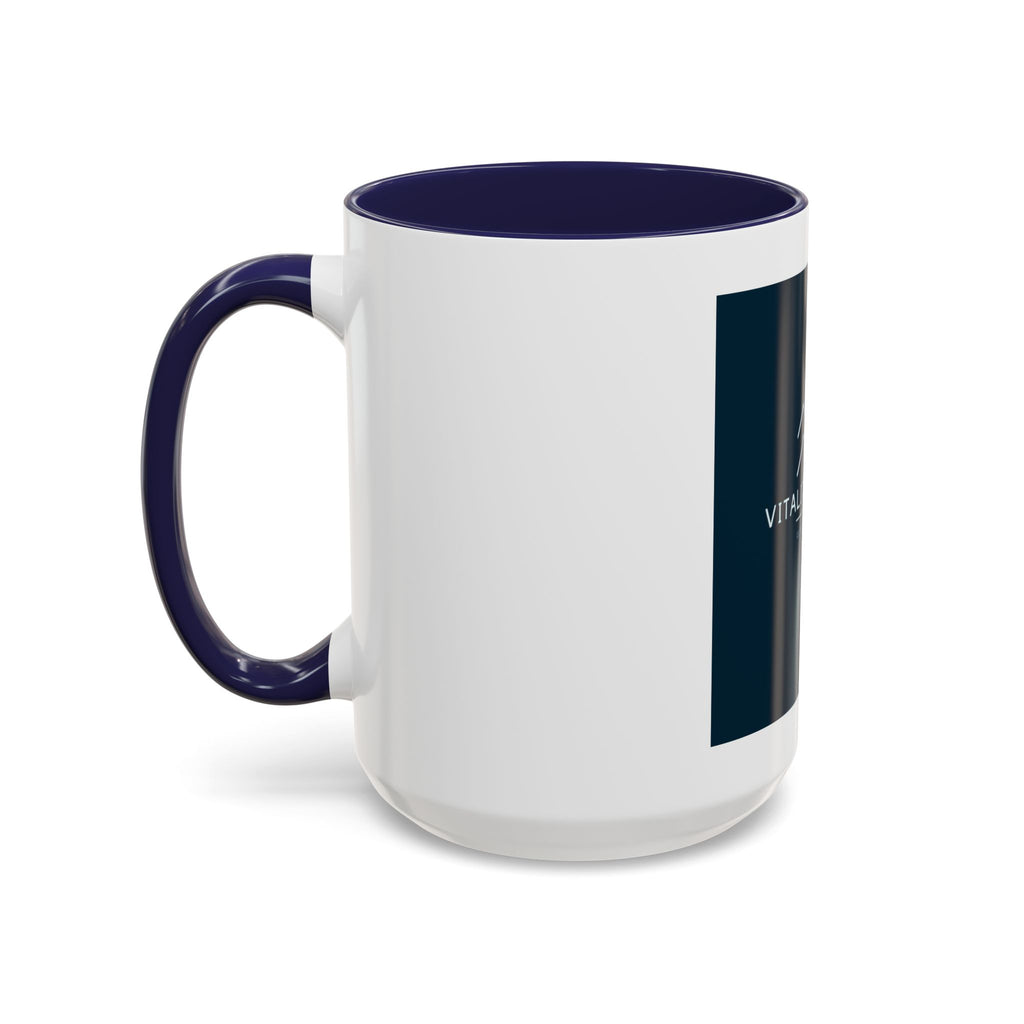 Vitality Trading Accent Coffee Mug — Stock Market Logo Coffee Cup (11/15oz)