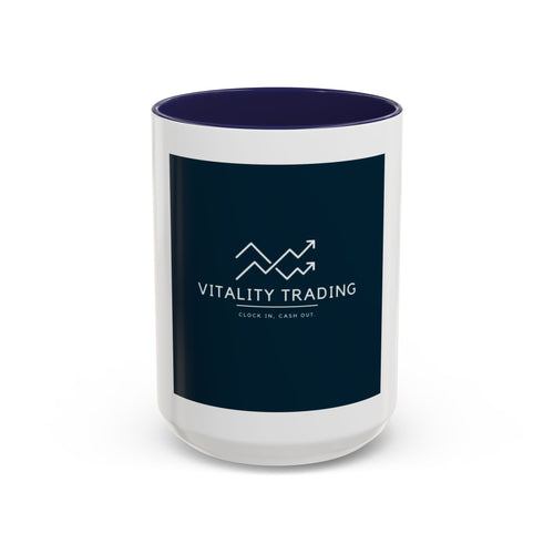 Vitality Trading Accent Coffee Mug — Stock Market Logo Coffee Cup (11/15oz)